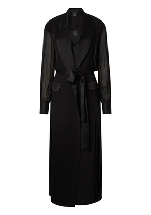 PINKO layered maxi dress - Black