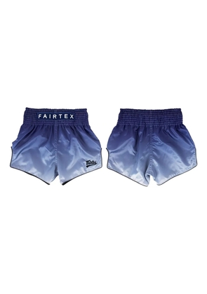 FAIRTEX elasticated-waistband muay thai shorts - Blue