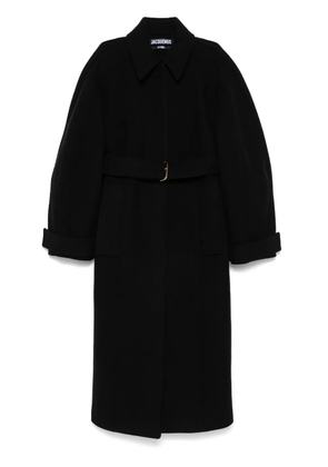 Jacquemus Le Manteau Bari coat - Black