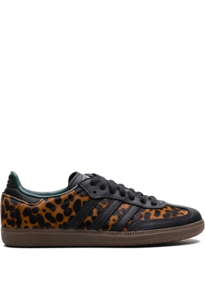 adidas Samba OG 'Core Black/Collegiate Green/Cream White' sneakers