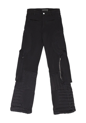 Who Decides War panelled jeans - Black