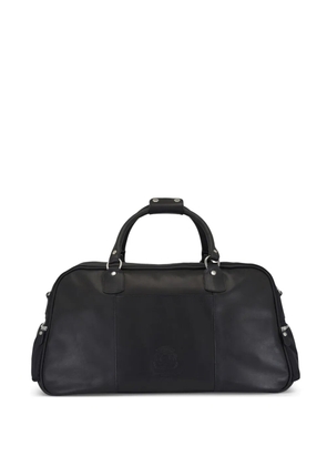 Ghurka leather holdall - Black