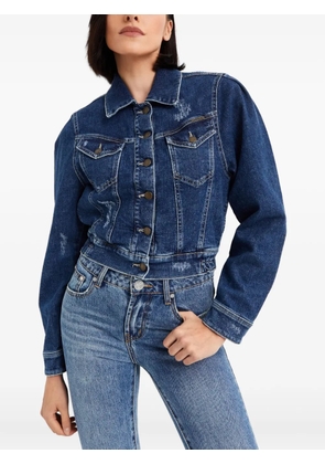 Retrofête Destiny buttoned denim jacket - Blue