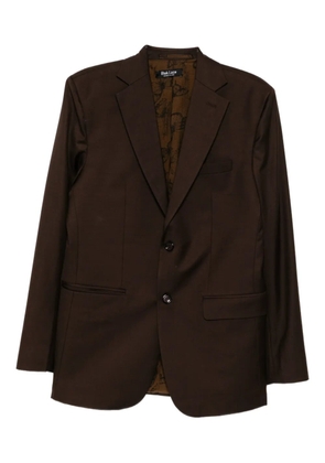 BLAKLACE button-up blazer - Brown