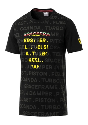PUMA x Scuderia Ferrari Big Shield 'Black' T-shirt