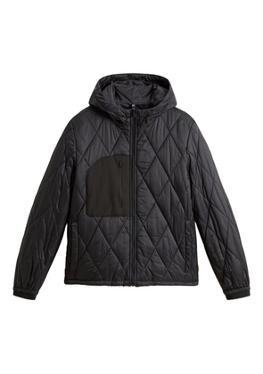 Woolrich diamond-pattern jacket - Black