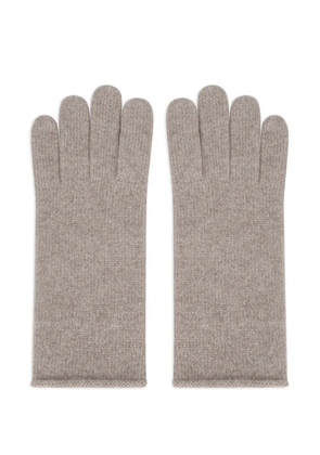 POTAMY knitted gloves - Neutrals
