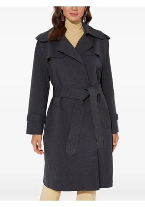 Norma Kamali belted trench coat - Grey