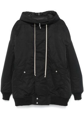 Rick Owens DRKSHDW hooded bomber jacket - Black