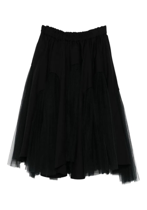 Noir Kei Ninomiya tulle skirt - Black