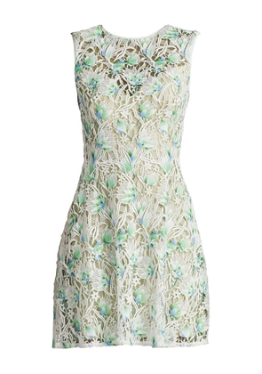 Tadashi Shoji Pyla floral-lace dress - White
