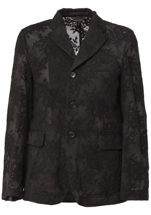 Comme Des Garçons lace blazer - Black