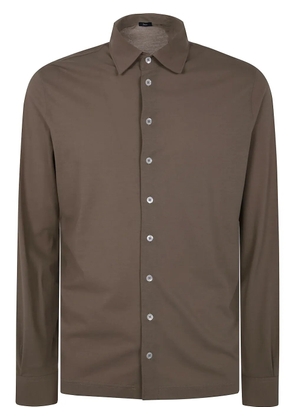 Herno jersey shirt - Brown