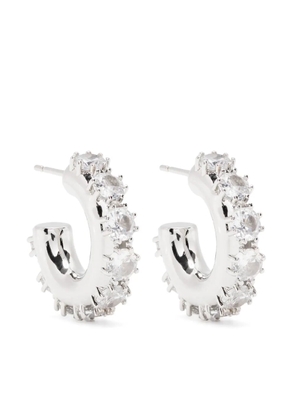 Justine Clenquet Nina medium earrings - Silver