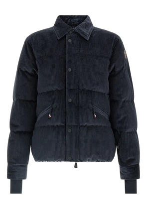Moncler Grenoble Elgon corduroy down ski jacket - Blue