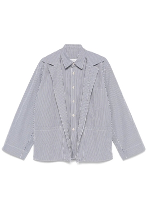 Maison Margiela striped jacket - Blue