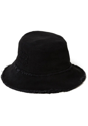 Miu Miu denim bucket hat - Black
