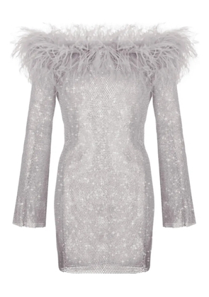 Santa Brands crystal mini dress - Grey