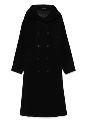 Yohji Yamamoto double-breasted coat - Black