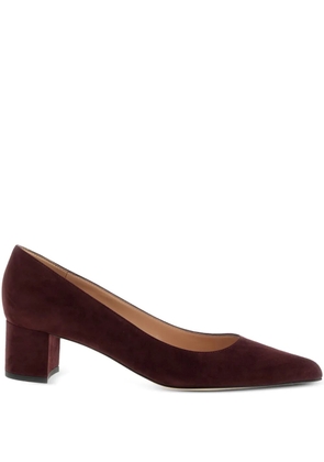 Gianvito Rossi 45mm Piper block-heel pumps - Brown