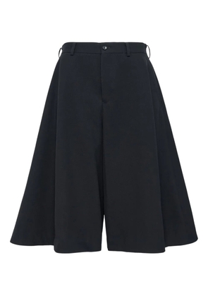 Comme des Garçons Homme Plus button darted shorts - Black