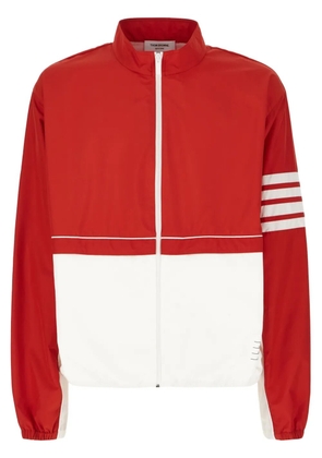 Thom Browne 4-Bar ripstop windbreaker - White