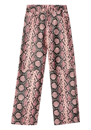 CamperLab leather trousers - Pink
