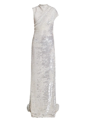 ILTA cut-out back dress - Silver