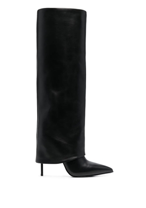 Le Silla 120mm Andy leather boots - Black