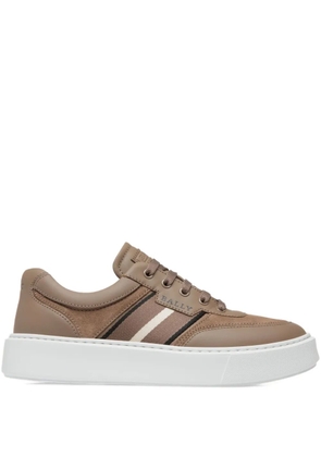 Bally suede stripe-detailing sneakers - Neutrals