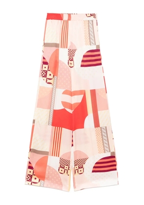 FENDI printed trousers - Pink