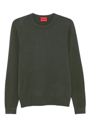 HUGO round-neck sweatshirt - Green