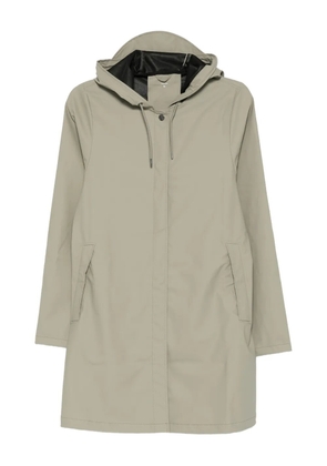 Rains hooded raincoat - Neutrals
