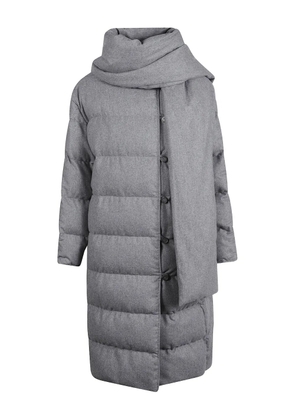 BOSS buttoned padded jacket - Grey