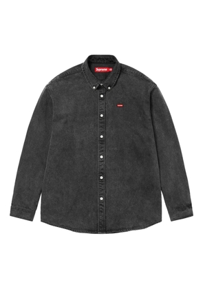 Supreme Small Box denim shirt - Black