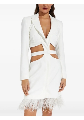 PatBO cut-out mini dress - White