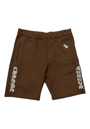 Chrome Hearts Slo Ride shorts - Brown