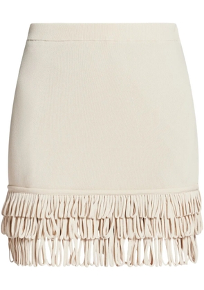 Simon Miller Albers mini skirt - Neutrals