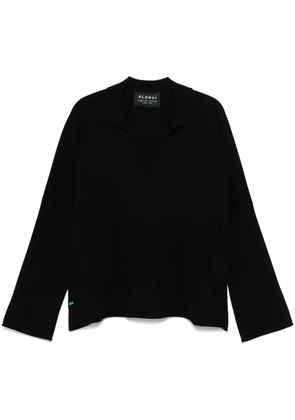 Alanui Finest polo sweater - Black
