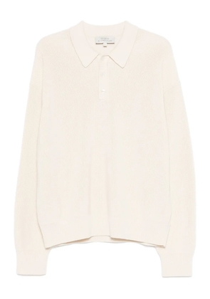Studio Nicholson buttoned polo shirt - Neutrals