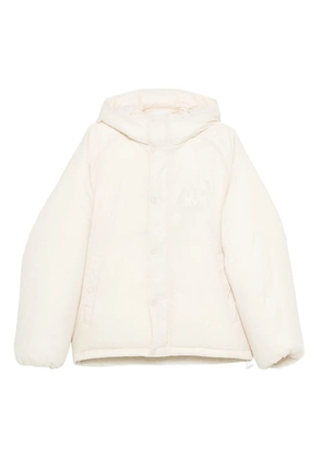 AMIRI hooded puffer jacket - White