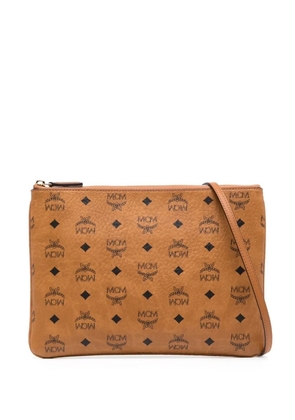 MCM medium pouch-pocket crossbody bag - Brown