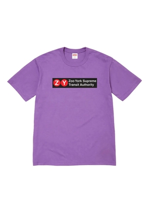 Supreme Zoo York Transit 'SS 25 - purple' T-shirt