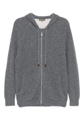 N.Peal cashmere hoodie - Grey