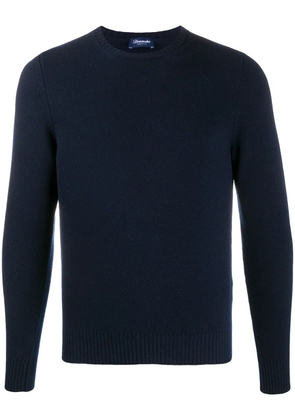 Drumohr crew-neck cashmere sweater - Blue
