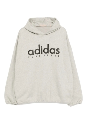 adidas logo hoodie - Grey