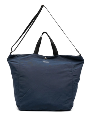 Comme des Garçons Homme logo-print shoulder bag - Blue