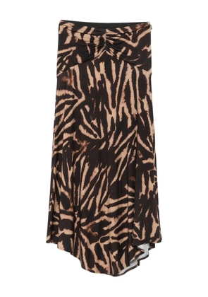 Ba&Sh Zoya midi skirt - Brown