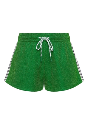 The Upside Galaxia Marcella side-stripe shorts - Green