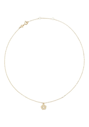 Tory Burch flower-pendant necklace - Gold